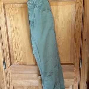 Vintage Riders Green Denim